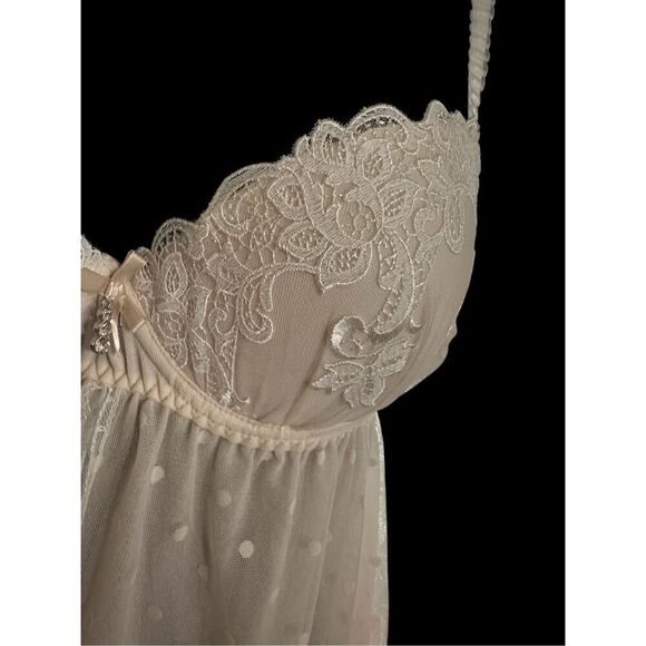 Beautiful Vintage Babydoll Lingerie Seductive Wear Women's Size large baby pink - Picture 3 of 8